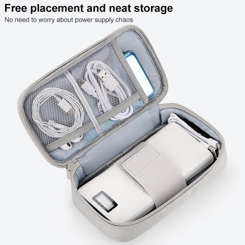 Travel U Disk Data Cable Organizer Digital Accessories Storage Bag,Size M Grey
Travel U Disk Data Cable Organizer Digital Accessories Storage Bag,Size M Grey