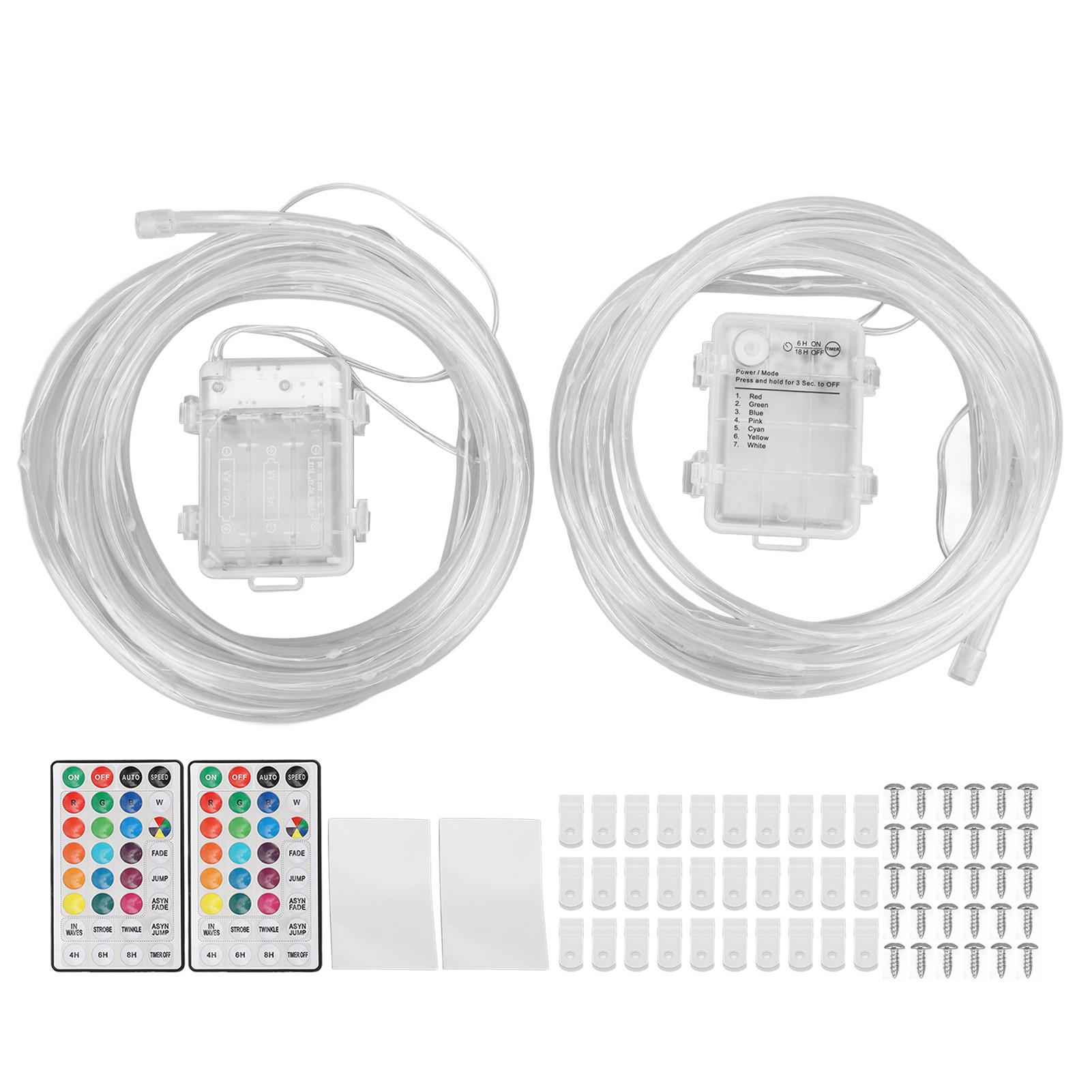 2Pcs LED Cornhole Lights Remote Control Cornhole Board Edge Ring LED Lights Outdoor RGB Remote Control Double Coil Tube Lamp
2Pcs LED Cornhole Lights Remote Control Cornhole Board Edge Ring LED Lights Outdoor RGB Remote Control Double Coil Tube Lamp