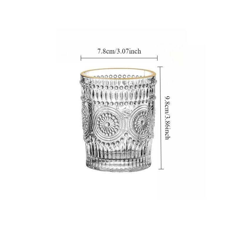 1pcs Transparent Coffee Mug Sunflower Pattern Glass Cup Golden Edged Glass Cup Nordic Style Water Cup Coffee Mug New Year Gift 1pcs
1pcs Transparent Coffee Mug Sunflower Pattern Glass Cup Golden Edged Glass Cup Nordic Style Water Cup Coffee Mug New Year Gift 1pcs