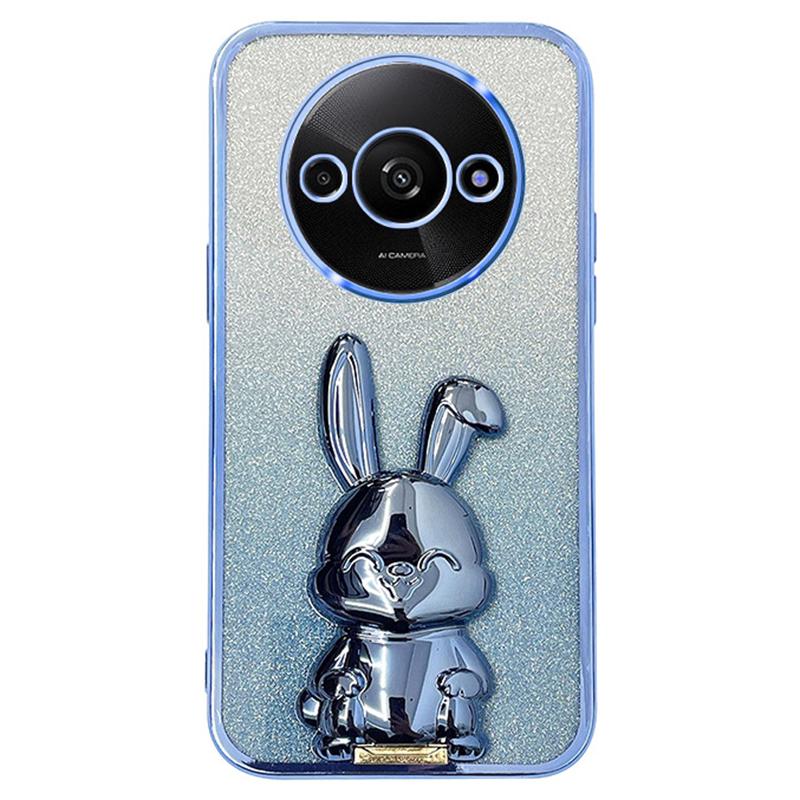 For Xiaomi Redmi A3 4G/Poco C61 4G Case with Bracket Cartoon Rabbit PC+TPU Phone Cover Blue
For Xiaomi Redmi A3 4G/Poco C61 4G Case with Bracket Cartoon Rabbit PC+TPU Phone Cover Blue