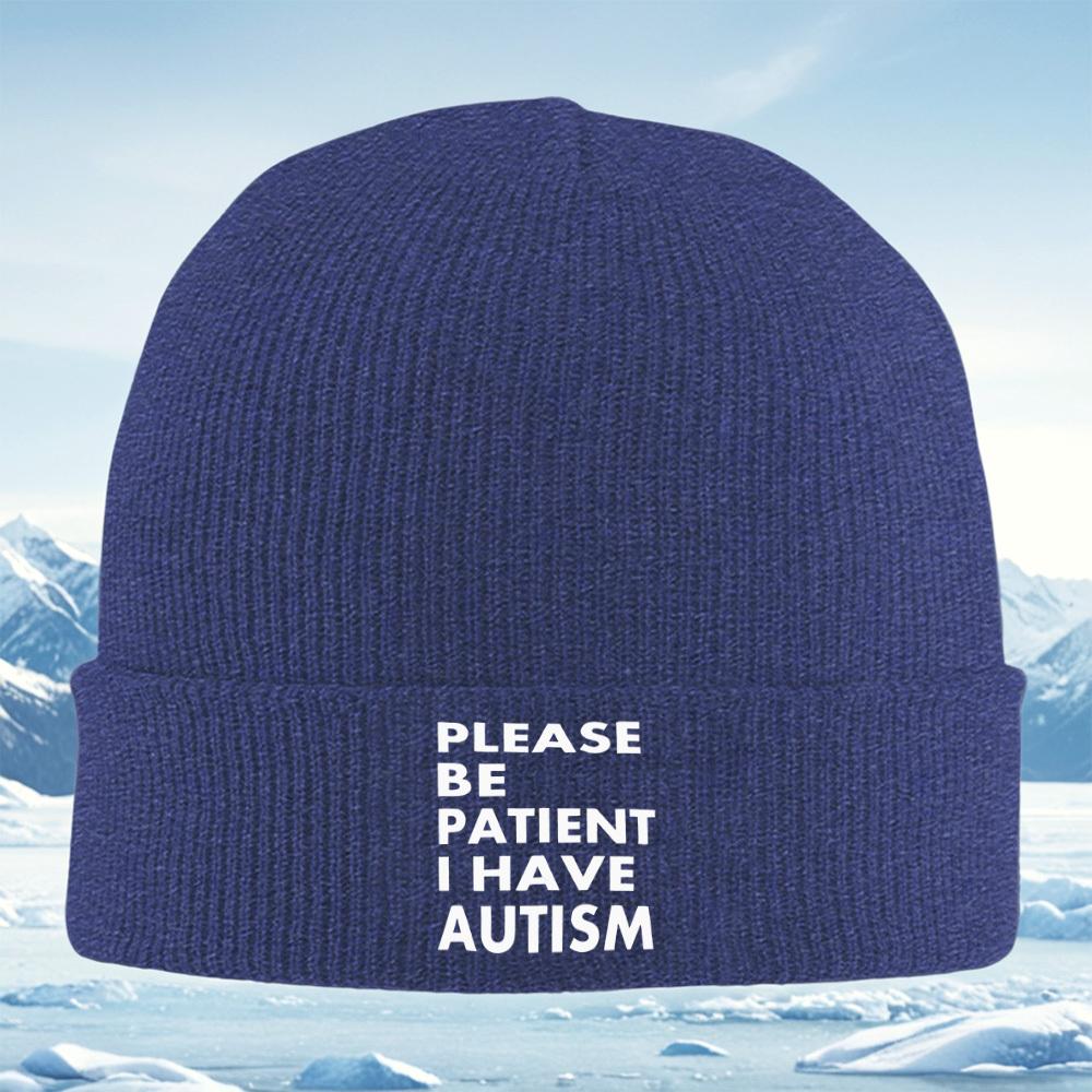 Please be patient,I have autism Men Women Unisex Knitted Hat Beanie Pullover Cap Winter Thermal Warm Christmas Outdoor Cycling H
Please be patient,I have autism Men Women Unisex Knitted Hat Beanie Pullover Cap Winter Thermal Warm Christmas Outdoor Cycling H