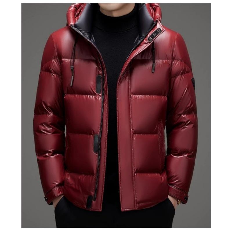 Роскошный контрастный пуховик с капюшоном для мужчин 2025 блестящий модный повседневный легкий деловой защита от холода теплая куртка хлопковая одежда 4XL бордовый
Роскошный контрастный пуховик с капюшоном для мужчин 2025 блестящий модный повседневный легкий деловой защита от холода теплая куртка хлопковая одежда 4XL бордовый