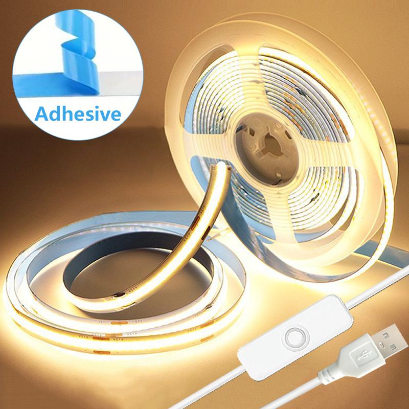 5V COB Strip Lights Switch Control USB Flexible Diode Tape Ribbon For Kitchen Garage TV Mirror PC Backlight Wall Decor Lights 1m теплый белый
5V COB Strip Lights Switch Control USB Flexible Diode Tape Ribbon For Kitchen Garage TV Mirror PC Backlight Wall Decor Lights 1m теплый белый