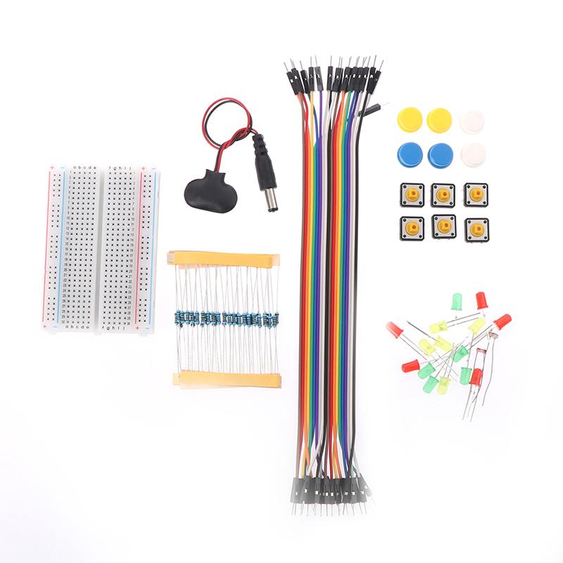 Електронний стартовий комплект R3 Mini Breadboard Led Jumper Wire Кнопка для Arduino Diy
Електронний стартовий комплект R3 Mini Breadboard Led Jumper Wire Кнопка для Arduino Diy