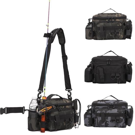Fishing Waist Bag Large Capacity Multi-Pocket Design Heavy-duty Fishing Waist Pouch Wear-Resistant
Fishing Waist Bag Large Capacity Multi-Pocket Design Heavy-duty Fishing Waist Pouch Wear-Resistant