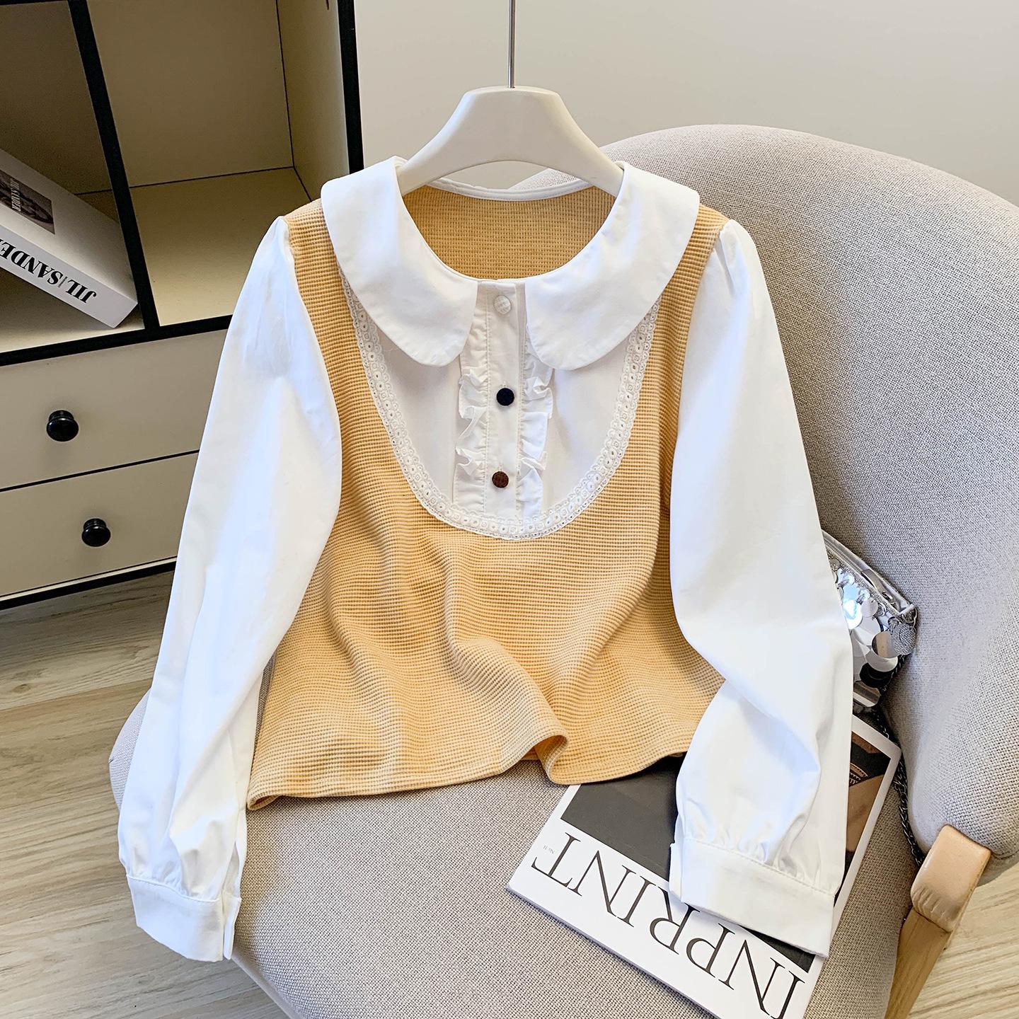 Design-Sense Spliced Tie-Neck Pleated V-Neck Long-Sleeve Women s Top, Autumn 2025 – Niche, Slim-Fit, Age-Reducing, Trendy One Size жёлтый
Design-Sense Spliced Tie-Neck Pleated V-Neck Long-Sleeve Women s Top, Autumn 2025 – Niche, Slim-Fit, Age-Reducing, Trendy One Size жёлтый