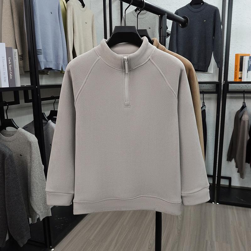 Men s Half-Zip Stand Collar Fleece-Lined Sherpa Hoodie for Autumn and Winter. 3XL 185
Men s Half-Zip Stand Collar Fleece-Lined Sherpa Hoodie for Autumn and Winter. 3XL 185