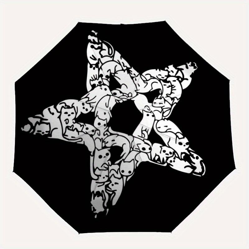 1pc Star Creatures Auto Open/Close Leisure Umbrella, Portable Folding Umbrella for Travel, Themed Events, It is suitable as a gift for various festiva
1pc Star Creatures Auto Open/Close Leisure Umbrella, Portable Folding Umbrella for Travel, Themed Events, It is suitable as a gift for various festiva
