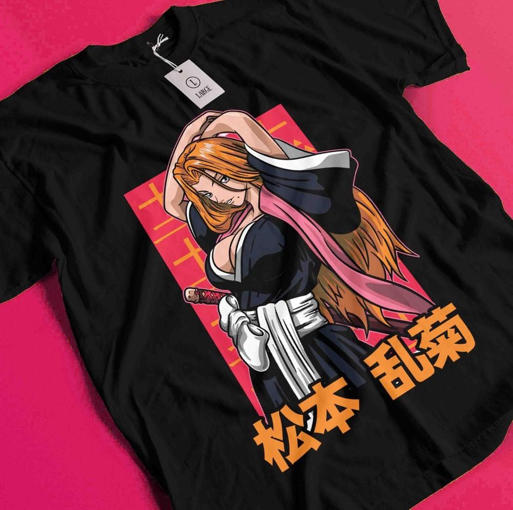 Rangiku Matsumoto Shirt Bleach Anime Tshirt Aizen T-Shirt Ichigo Bankai Yhwach BB894 3XL
Rangiku Matsumoto Shirt Bleach Anime Tshirt Aizen T-Shirt Ichigo Bankai Yhwach BB894 3XL