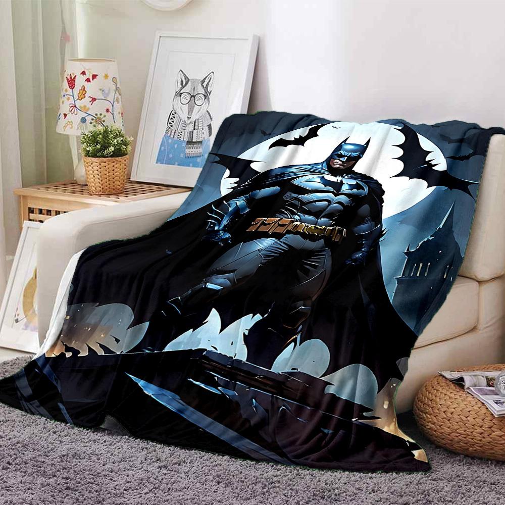 1pc Batman full moon Flannel Blanket Soft Warm Throw for Home, Office, Travel, All-Season Cozy Bedding Gift L1425 80cmx120cm(31inx47in)
1pc Batman full moon Flannel Blanket Soft Warm Throw for Home, Office, Travel, All-Season Cozy Bedding Gift L1425 80cmx120cm(31inx47in)