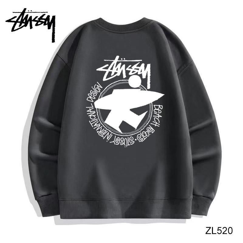 Stussy Winter High Quality Cotton Silver Fox Fleece Warm Round Neck Sweater Surfboard Print Couple Sweater 
Stussy Winter High Quality Cotton Silver Fox Fleece Warm Round Neck Sweater Surfboard Print Couple Sweater