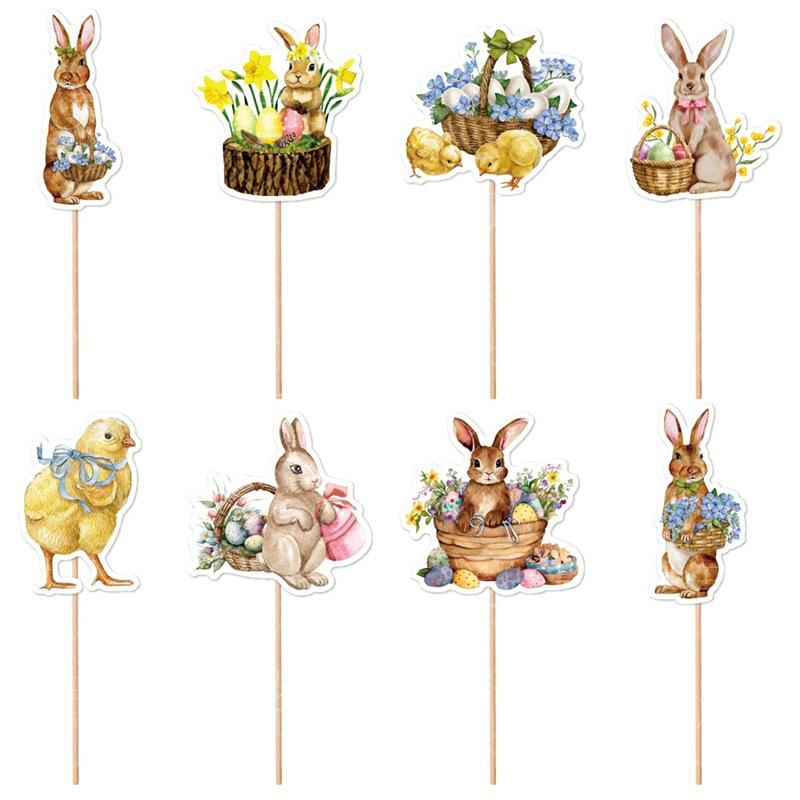 Easter Party Cake Decoration Plaque 8pcs One Size белый
Easter Party Cake Decoration Plaque 8pcs One Size белый