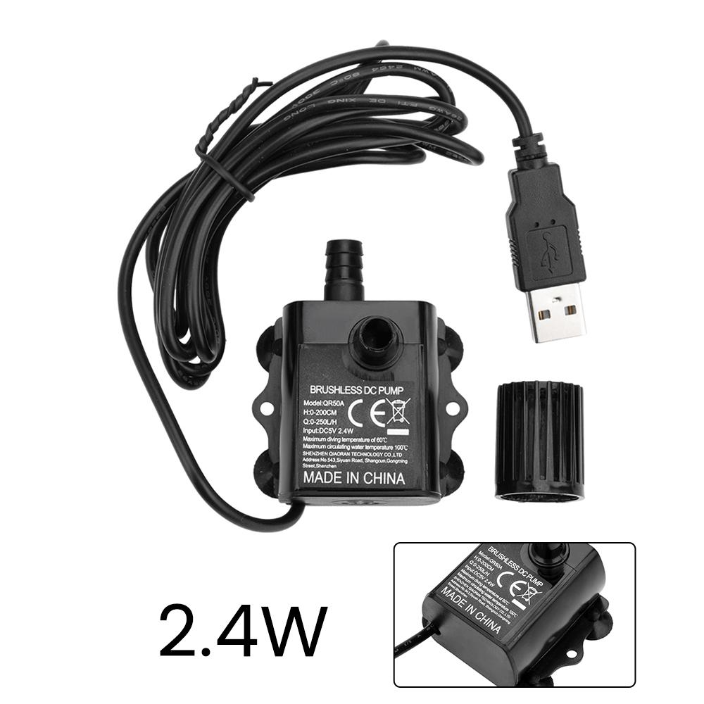Brushless DC 5V USB Water Pump 2.4W 4.8W 250L/H/ 300L/H Pool Circulating Submersible Pump Water Pump Fountain Aquarium
Brushless DC 5V USB Water Pump 2.4W 4.8W 250L/H/ 300L/H Pool Circulating Submersible Pump Water Pump Fountain Aquarium