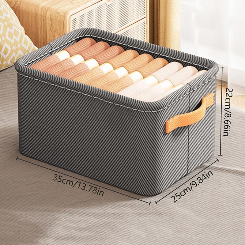 1Pc Clothing Organizer Non Woven Clothing Storage Box Underwear T-Shirt Jeans Storage Basket Miscellaneous Organizer
1Pc Clothing Organizer Non Woven Clothing Storage Box Underwear T-Shirt Jeans Storage Basket Miscellaneous Organizer