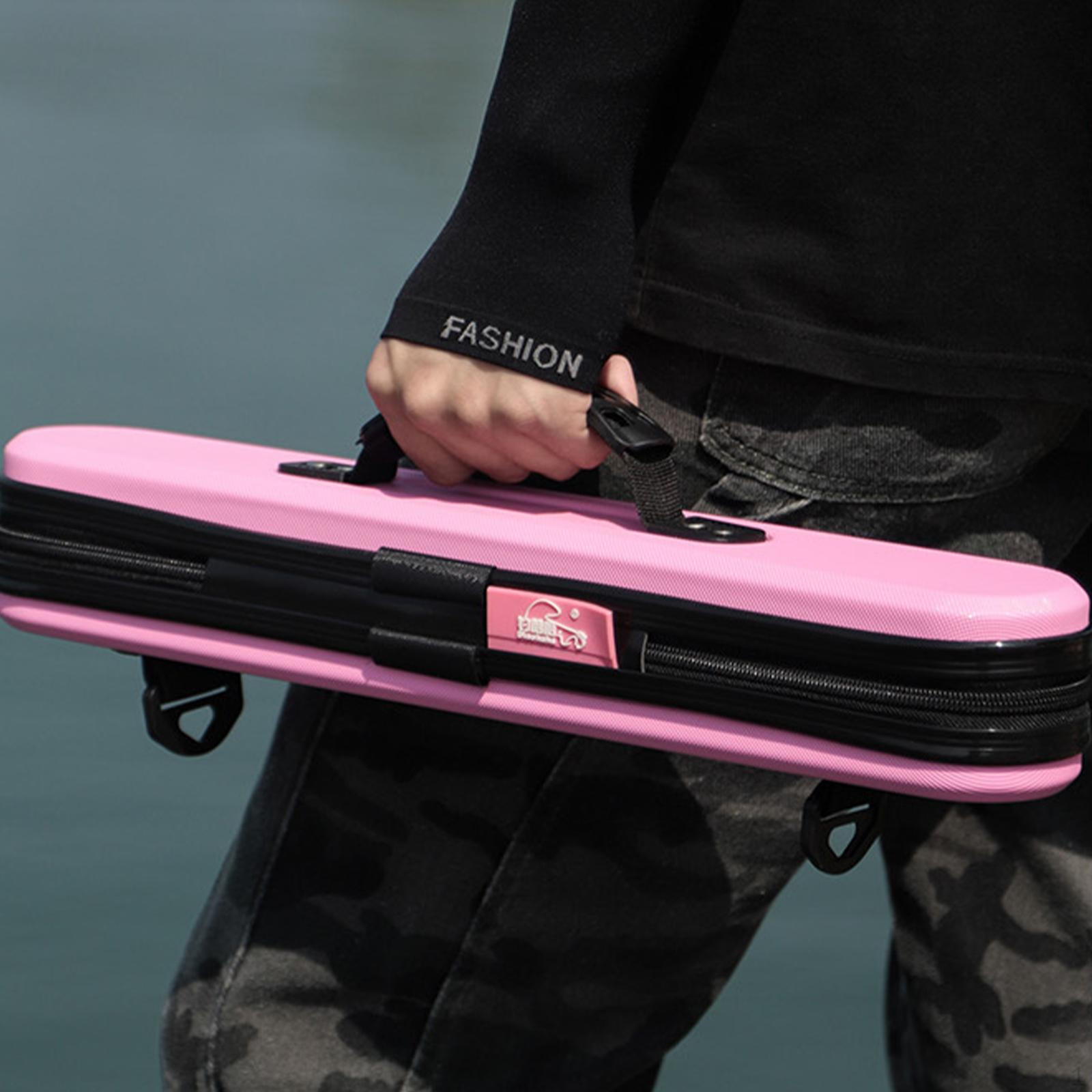 Жесткий чехол для удочки 46x7,5x7,2 см, на молнии, для путешествий и переноски розовый
Жесткий чехол для удочки 46x7,5x7,2 см, на молнии, для путешествий и переноски розовый