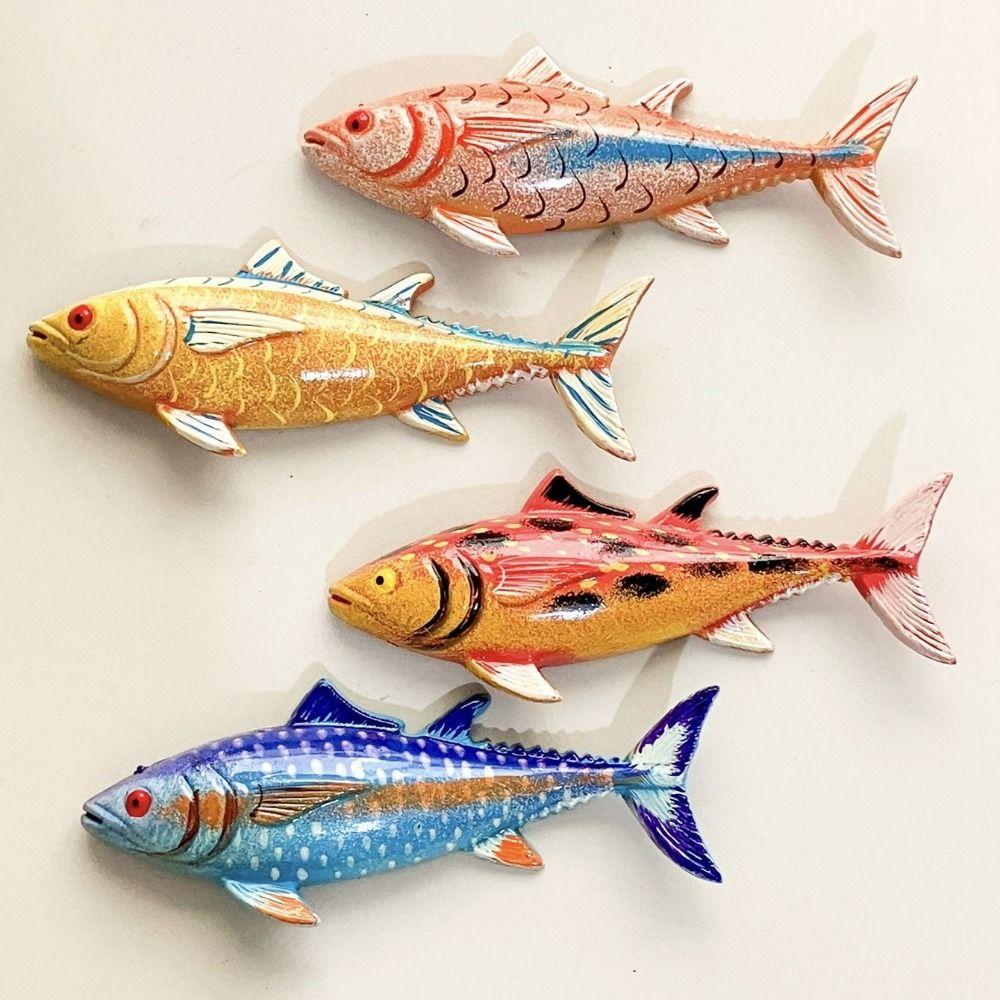 DIY Simulation Fish Fridge Sticker Cute Ocean Fish Sculpture Fish Refrigerator Magnets Kitchen Color Random
DIY Simulation Fish Fridge Sticker Cute Ocean Fish Sculpture Fish Refrigerator Magnets Kitchen Color Random