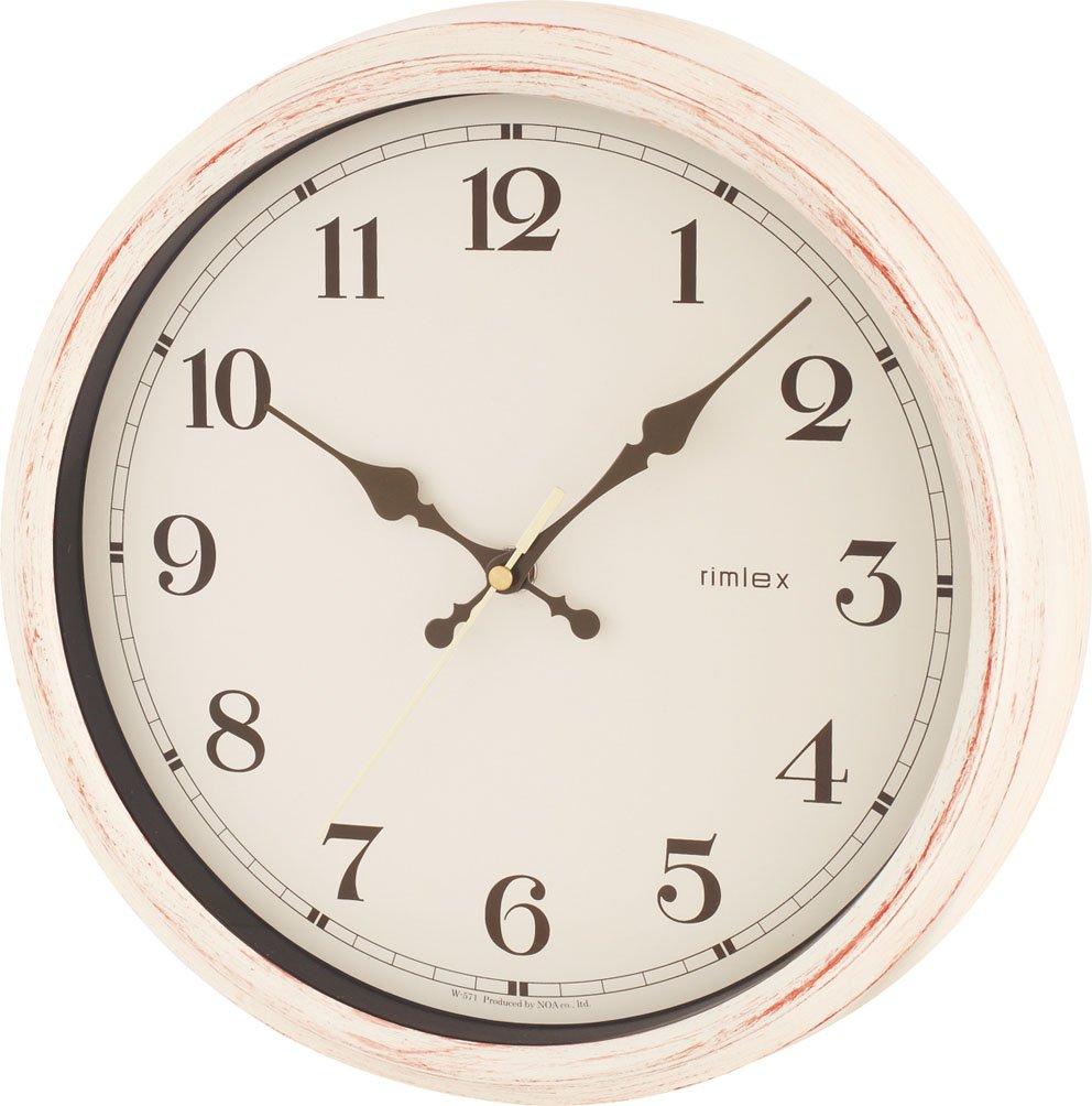 NOA Aerial Retro Wall WH (Radio-Controlled Clock) Clock, White, W-571
NOA Aerial Retro Wall WH (Radio-Controlled Clock) Clock, White, W-571