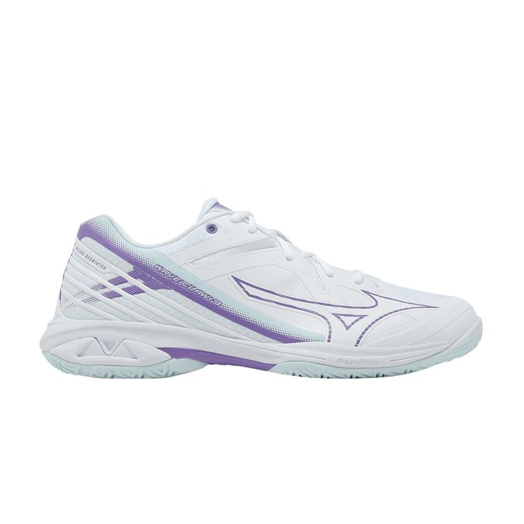 Mizuno Wave Claw 3 Wide White Paisley Purple Unisex Sneakers Cooling-Spray 71GA244329 42
Mizuno Wave Claw 3 Wide White Paisley Purple Unisex Sneakers Cooling-Spray 71GA244329 42