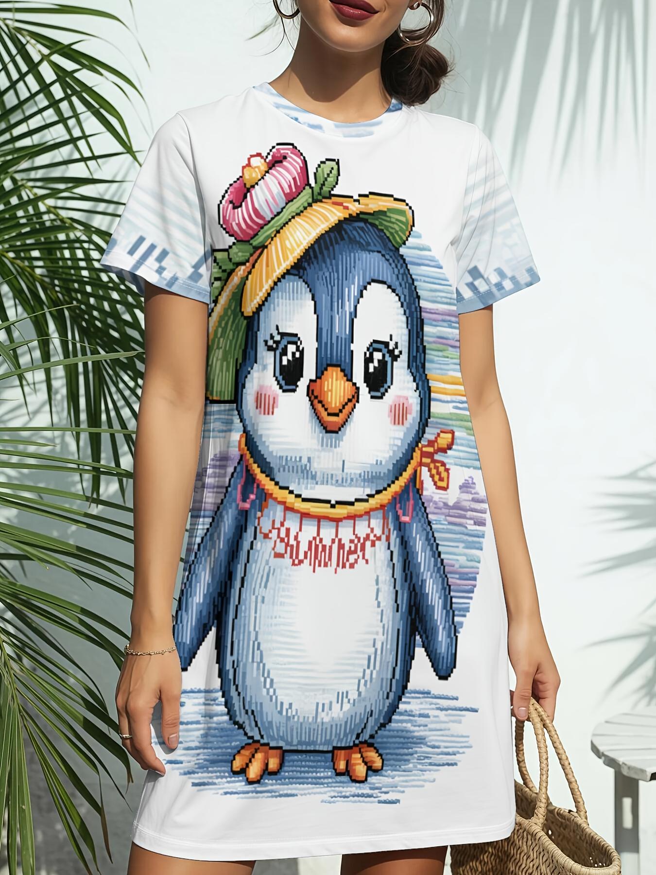 Women s New Crew Neck Short Sleeve T-Shirt Dress. American Trend Digital Print. Casual ; Versatile for Spring and Summer. Elegant ; Chic Won s Dress XS дубильная кора
Women s New Crew Neck Short Sleeve T-Shirt Dress. American Trend Digital Print. Casual ; Versatile for Spring and Summer. Elegant ; Chic Won s Dress XS дубильная кора