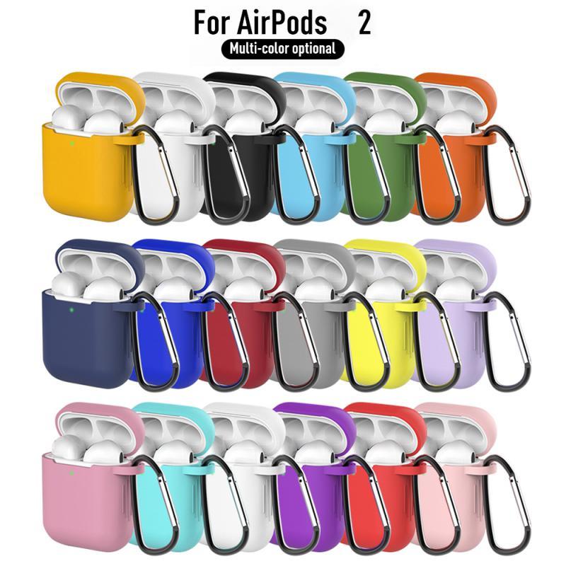 Силиконовые чехлы для Airpods 2 Роскошные беспроводные наушники Защитный чехол Противоударный корпус для наушников с крючком Аксессуары белый
Силиконовые чехлы для Airpods 2 Роскошные беспроводные наушники Защитный чехол Противоударный корпус для наушников с крючком Аксессуары белый