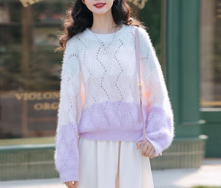Spring and Autumn Round Neck Knitted Sweater Loose Sweet Sweater for Women 2XL фіолетовий
Spring and Autumn Round Neck Knitted Sweater Loose Sweet Sweater for Women 2XL фіолетовий