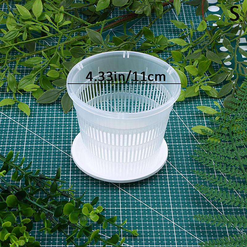 Сетчатый горшок для контроля корней орхидеи, воздухопроницаемый контейнер для роста с дренажным отверстием для поддона, пластиковый горшок для орхидеи для сада S
Сетчатый горшок для контроля корней орхидеи, воздухопроницаемый контейнер для роста с дренажным отверстием для поддона, пластиковый горшок для орхидеи для сада S