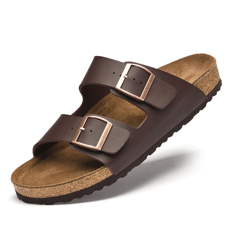 Fashion Male Soft Flats Comfortable Bottom Slippers Summer Beach Sandals Classic Double Button Slippers Leather Soft Walking Half Drag 45 коричневый
Fashion Male Soft Flats Comfortable Bottom Slippers Summer Beach Sandals Classic Double Button Slippers Leather Soft Walking Half Drag 45 коричневый