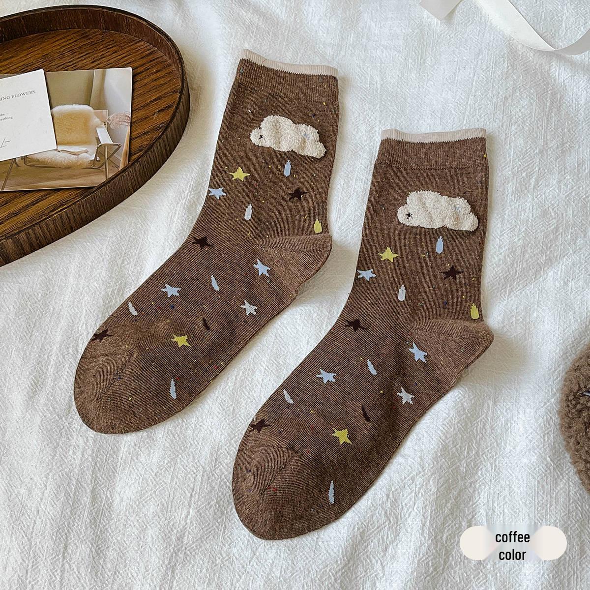 2025 Autumn Korean Style Seamless Mid-Calf Speckled Yarn Flocked Women s Socks кавовий
2025 Autumn Korean Style Seamless Mid-Calf Speckled Yarn Flocked Women s Socks кавовий