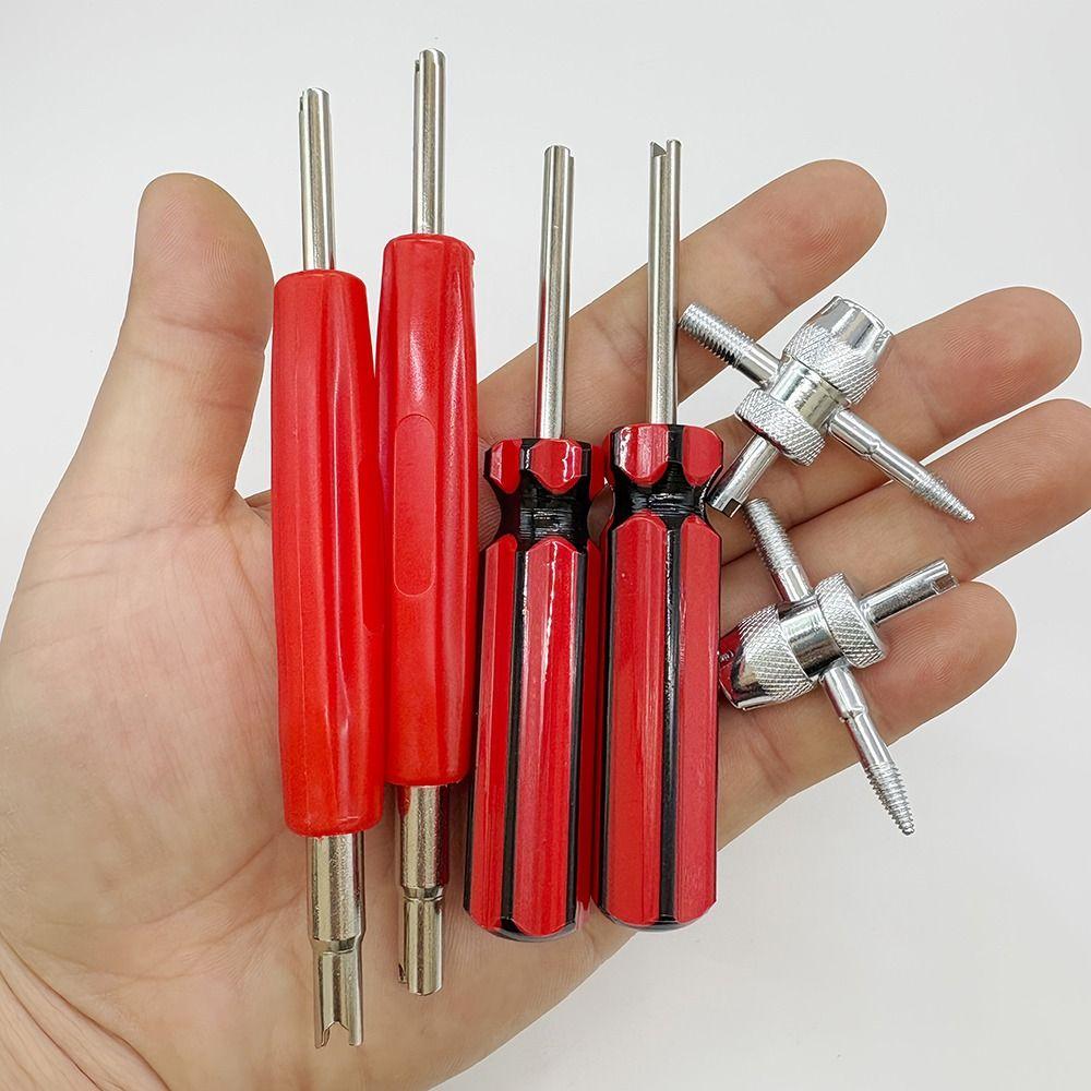 6Pcs Rust-proof Tire Valve Stem Installer Tool Set For Cars Trucks Motorcycles Bicycles Set A
6Pcs Rust-proof Tire Valve Stem Installer Tool Set For Cars Trucks Motorcycles Bicycles Set A