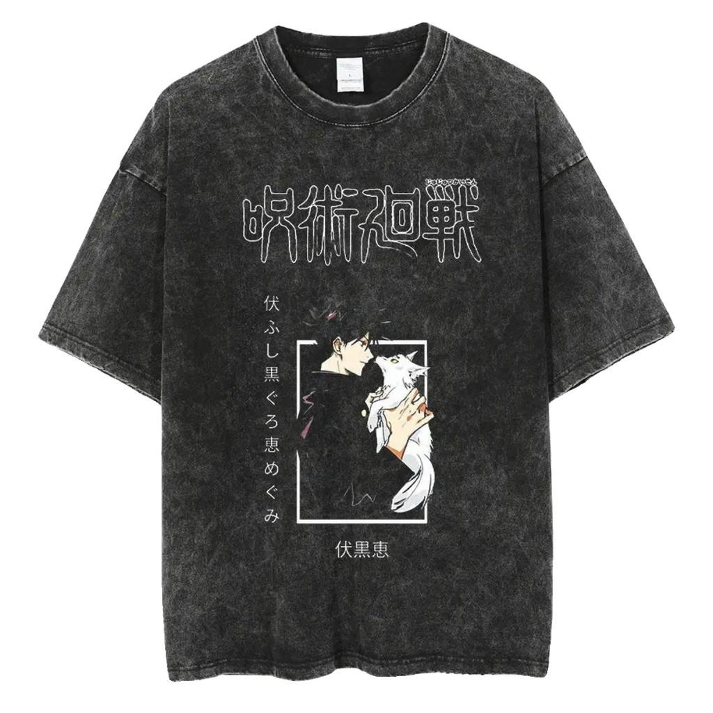 Anime Jujutsu Kaisen Washed TShirt summer Cotton pattern unisex Harajuku Short sleeves Loose YK comfortable shirt 2XL
Anime Jujutsu Kaisen Washed TShirt summer Cotton pattern unisex Harajuku Short sleeves Loose YK comfortable shirt 2XL
