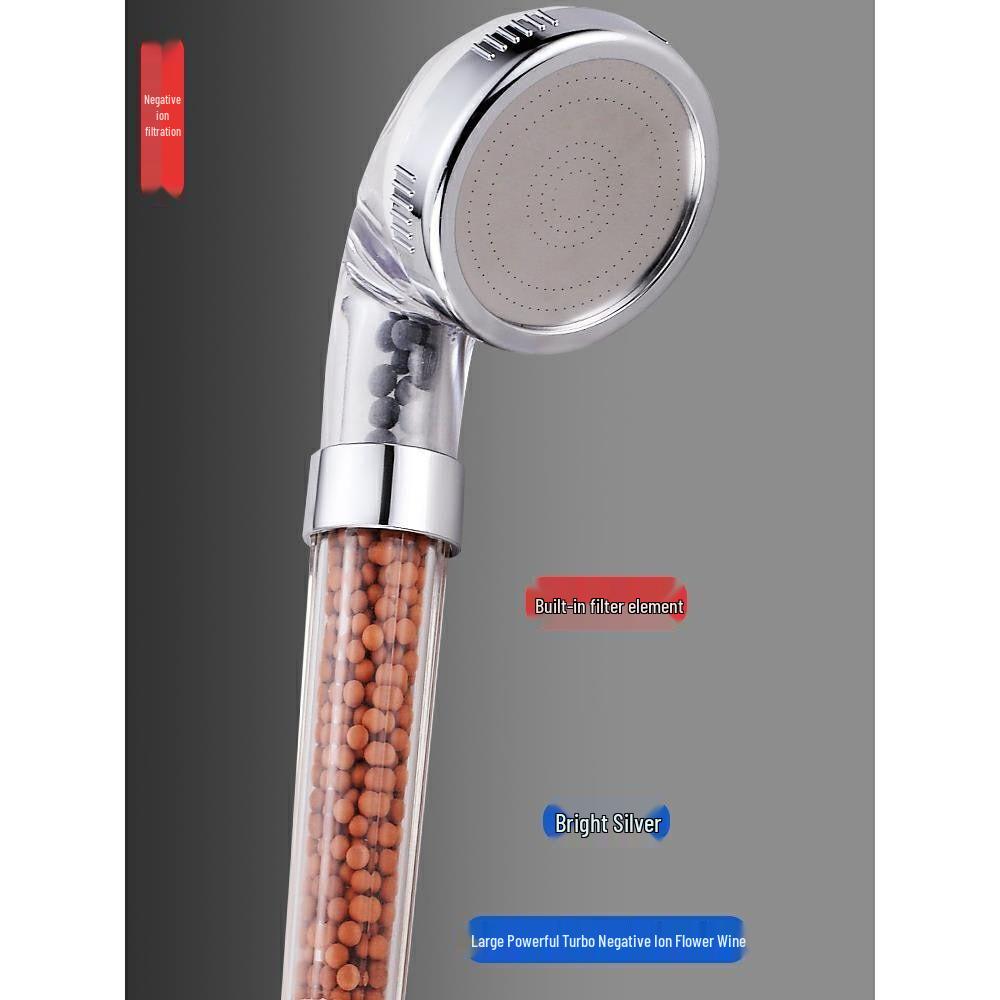 Booster Rain Shower Head Set with Filter - Home Bathing Fixture
Booster Rain Shower Head Set with Filter - Home Bathing Fixture