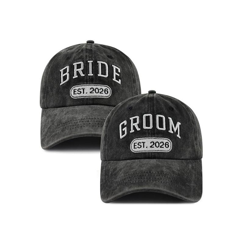 Fun Baseball Cap For Newlyweds And Couples Cotton Adjustable Bride and Groom Hat for Honeymoon and Special Occasion
Fun Baseball Cap For Newlyweds And Couples Cotton Adjustable Bride and Groom Hat for Honeymoon and Special Occasion