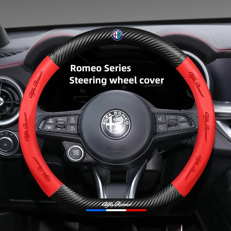 For Alfa Romeo 2026 Hot Sticker Alfa Romeo Car Steering Wheel Cover Car Interior Accessories For Giulietta Mito 159 Giulia Stelv
For Alfa Romeo 2026 Hot Sticker Alfa Romeo Car Steering Wheel Cover Car Interior Accessories For Giulietta Mito 159 Giulia Stelv