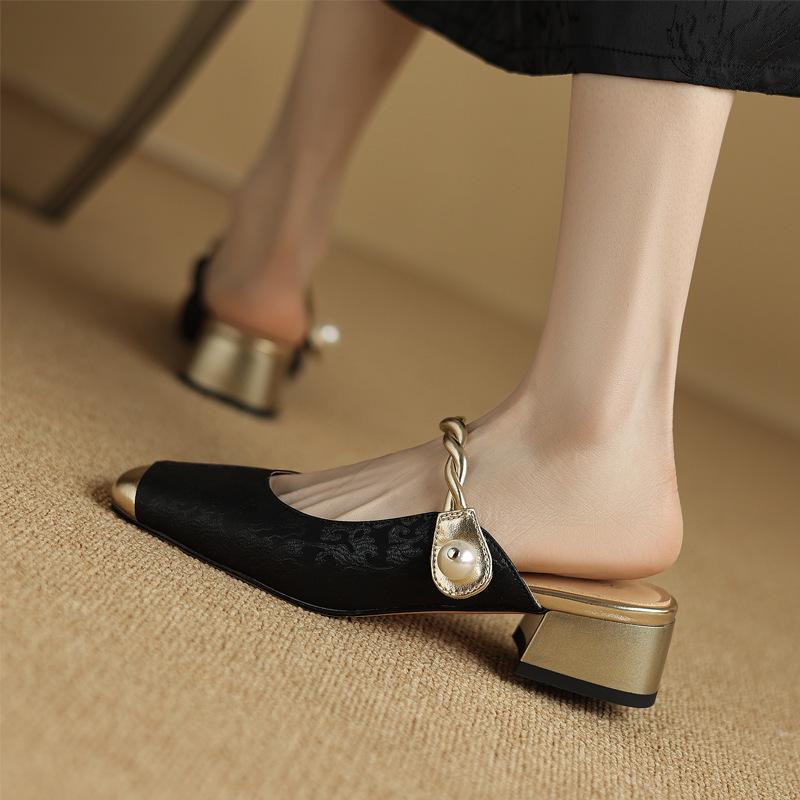 Интернет знаменитости взрыв мешок голова полутапочки женская летняя одежда 2024 новый стиль толстый каблук ленивые тапочки muller 34 чёрный
Интернет знаменитости взрыв мешок голова полутапочки женская летняя одежда 2024 новый стиль толстый каблук ленивые тапочки muller 34 чёрный