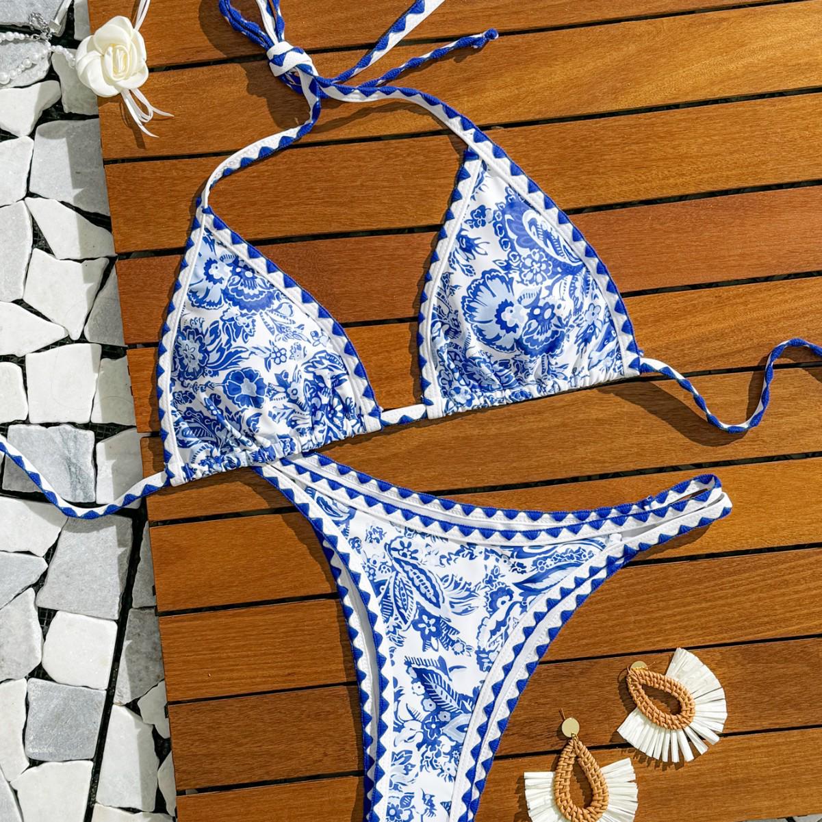 2025 Floral Bikini Swimsuit for Women - Split Design, In Stock Large квітковий колір друку
2025 Floral Bikini Swimsuit for Women - Split Design, In Stock Large квітковий колір друку