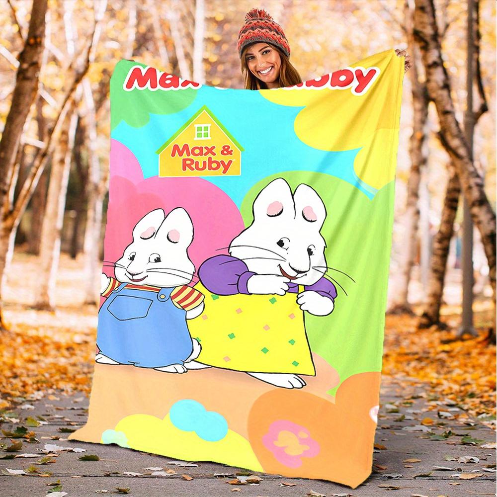 1pc Max & Ruby, Friendship, Adventure Digital Printed Flannel Blanket, Super Soft Plush Fleece Bed Cover, Multipurpose Four Season Blanket f 150x180cm
1pc Max & Ruby, Friendship, Adventure Digital Printed Flannel Blanket, Super Soft Plush Fleece Bed Cover, Multipurpose Four Season Blanket f 150x180cm