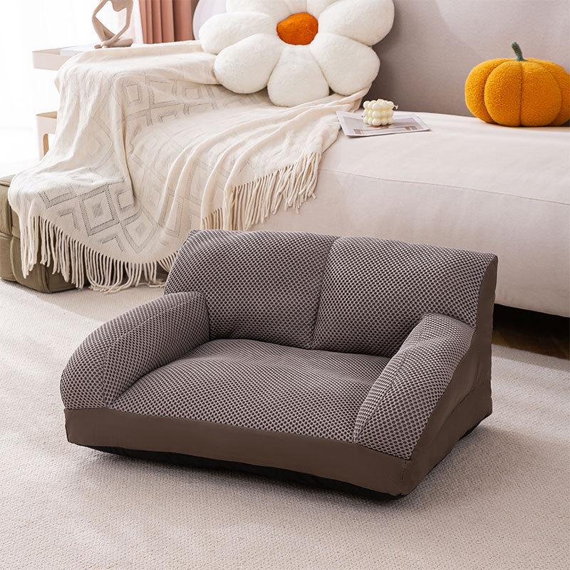 Small and Medium-sized Dog Teddy Dog Sofa Bed Cat Nest Summer Mat Pet Supplies Sleeping Mat Kennel (brown,48x37x23cm) коричневый
Small and Medium-sized Dog Teddy Dog Sofa Bed Cat Nest Summer Mat Pet Supplies Sleeping Mat Kennel (brown,48x37x23cm) коричневый