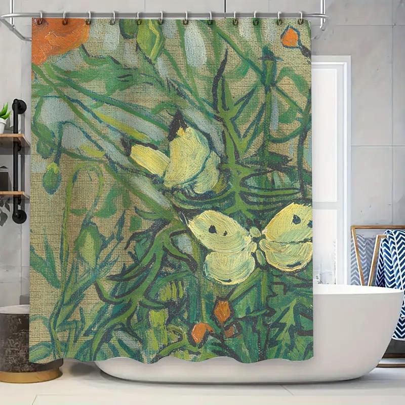 Стильный декор для шторки для душа в ванной комнате, цветочный дизайн с зеленью, напечатанная ткань, водонепроницаемые шторки для ванны для украшения дома 90x180cm
Стильный декор для шторки для душа в ванной комнате, цветочный дизайн с зеленью, напечатанная ткань, водонепроницаемые шторки для ванны для украшения дома 90x180cm