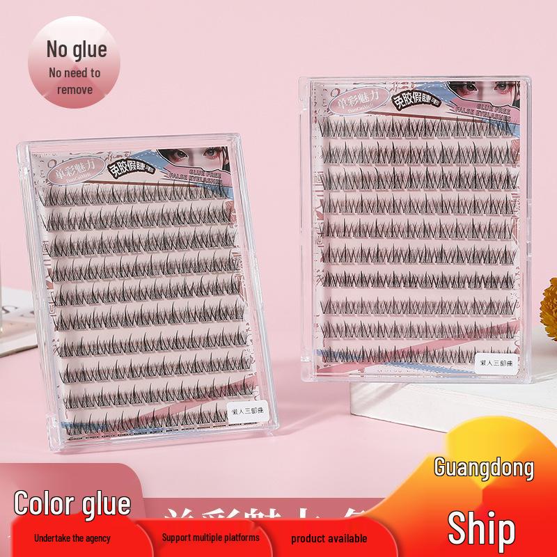 Effortless Three-Step No-Glue Natural False Eyelashes for Beginners - Dense, Curled, and Segmented, Perfect for Makeup Artists
Effortless Three-Step No-Glue Natural False Eyelashes for Beginners - Dense, Curled, and Segmented, Perfect for Makeup Artists