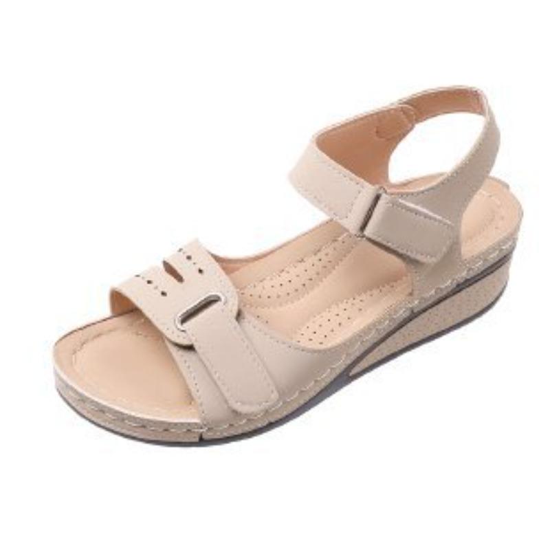 New sandals women s flat-bottomed Velcro fish mouth thick-soled large-size one-word sandals 43
New sandals women s flat-bottomed Velcro fish mouth thick-soled large-size one-word sandals 43