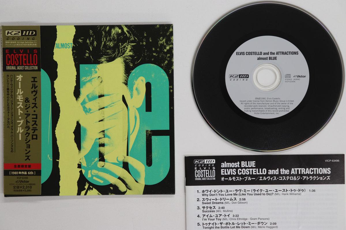 CD ELVIS COSTELLO THE ATTRACTIONS Almost Blue VICP63496 VICTOR 2006 Japan Obi Rock Used
CD ELVIS COSTELLO THE ATTRACTIONS Almost Blue VICP63496 VICTOR 2006 Japan Obi Rock Used