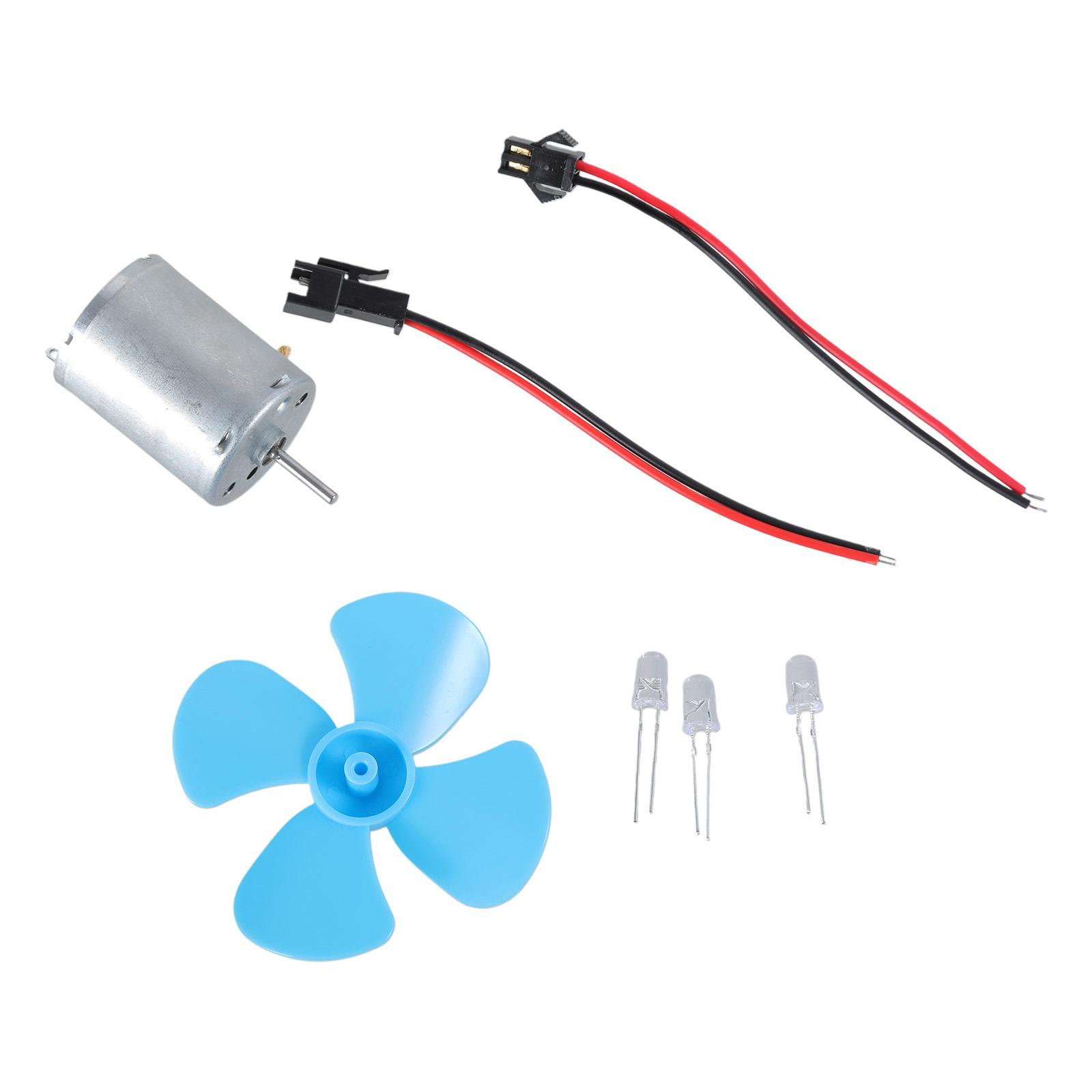 Міні-вітрогенератор DIY Kits 6-9V Wind for Turbine Micro Motor/Mini Blue Leaf Paddle/Diodes/Cables 60mm
Міні-вітрогенератор DIY Kits 6-9V Wind for Turbine Micro Motor/Mini Blue Leaf Paddle/Diodes/Cables 60mm
