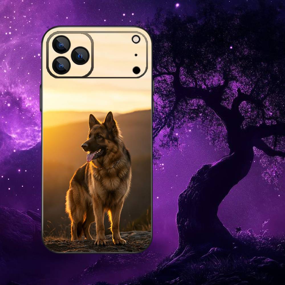 Animal German Shepherd Dogs Phone Case For iPhone 17,16,15,14,13,12,11,Pro,Max,Plus,E,SE4,Air,Mini Black Soft Funda iPhone12
Animal German Shepherd Dogs Phone Case For iPhone 17,16,15,14,13,12,11,Pro,Max,Plus,E,SE4,Air,Mini Black Soft Funda iPhone12