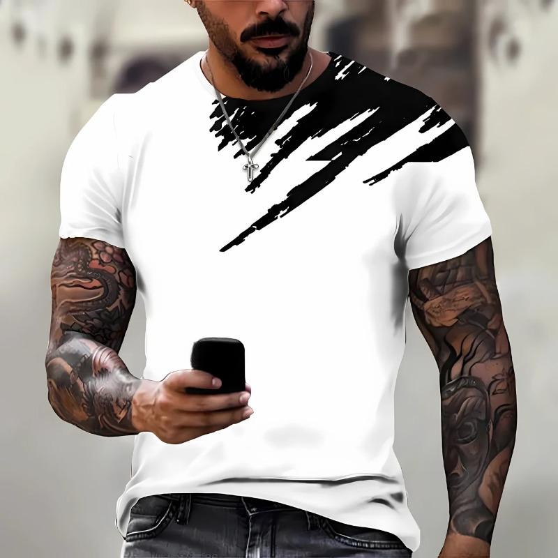 Мужская футболка с 3D-принтом граффити для лета, повседневная, модная и удобная, из полиэфирного волокна XS
Мужская футболка с 3D-принтом граффити для лета, повседневная, модная и удобная, из полиэфирного волокна XS