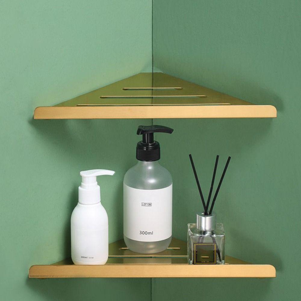 Wall-mounted Shampoo Storage Rack Stainless Steel Corner Shower Shelf Bathroom Shelf Bathroom золотой
Wall-mounted Shampoo Storage Rack Stainless Steel Corner Shower Shelf Bathroom Shelf Bathroom золотой