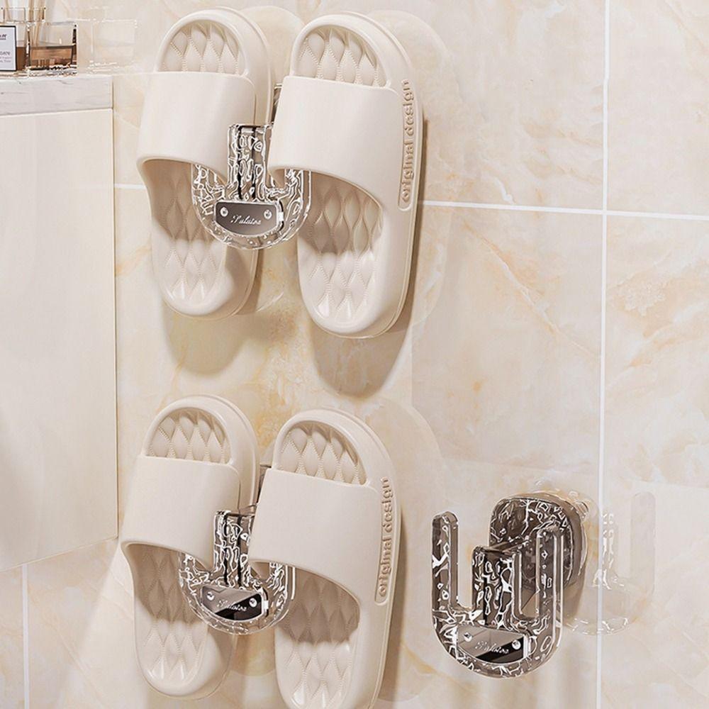 Punch-Free Shoe Drying Rack Strong Load-Bearing Slippers Hook Suction Cup Slipper Rack for Home
Punch-Free Shoe Drying Rack Strong Load-Bearing Slippers Hook Suction Cup Slipper Rack for Home