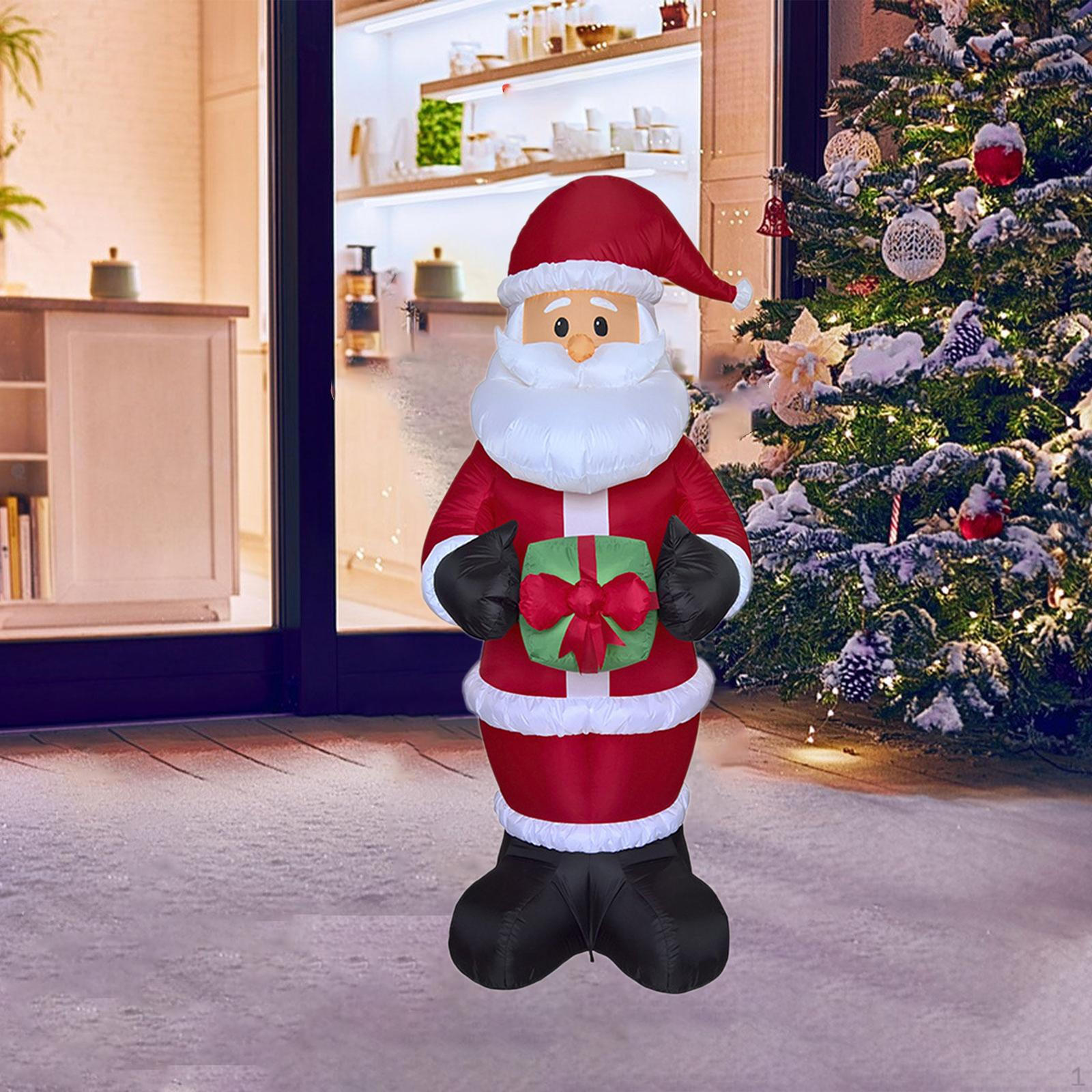 Рождественский надувной Санта-Клаус, украшение, гигантский водонепроницаемый рождественский декор для 1.8m
Рождественский надувной Санта-Клаус, украшение, гигантский водонепроницаемый рождественский декор для 1.8m