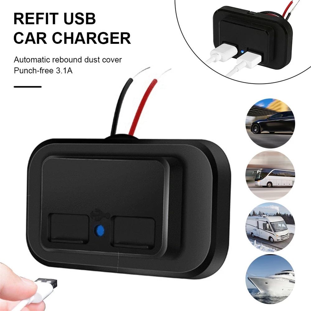 Port Socket Adapter USB Charger RV Fast Charger Charging Sockets Fast Charger Socket Charger Socket
Port Socket Adapter USB Charger RV Fast Charger Charging Sockets Fast Charger Socket Charger Socket