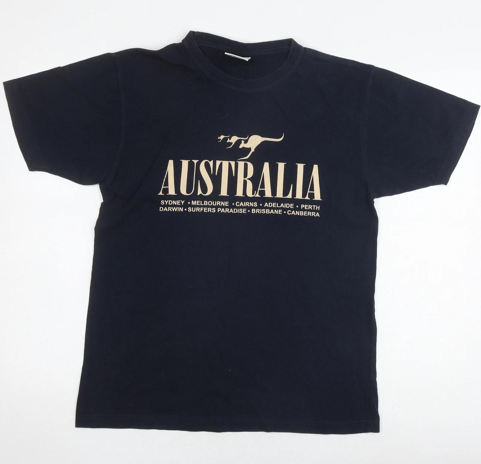Gooses Men s Black Medium Australia Print T-Shirt XL
Gooses Men s Black Medium Australia Print T-Shirt XL