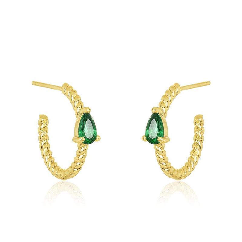 CRMYA Unique gold-plated CZ Stud Earrings For Women Cubic Zirconia Pendientes Boho Luxury Fashion Jewelry
CRMYA Unique gold-plated CZ Stud Earrings For Women Cubic Zirconia Pendientes Boho Luxury Fashion Jewelry